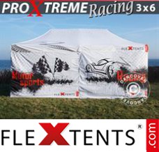 Reklamtält FleXtents PRO Xtreme Racing 3x6m, begränsad utgåva